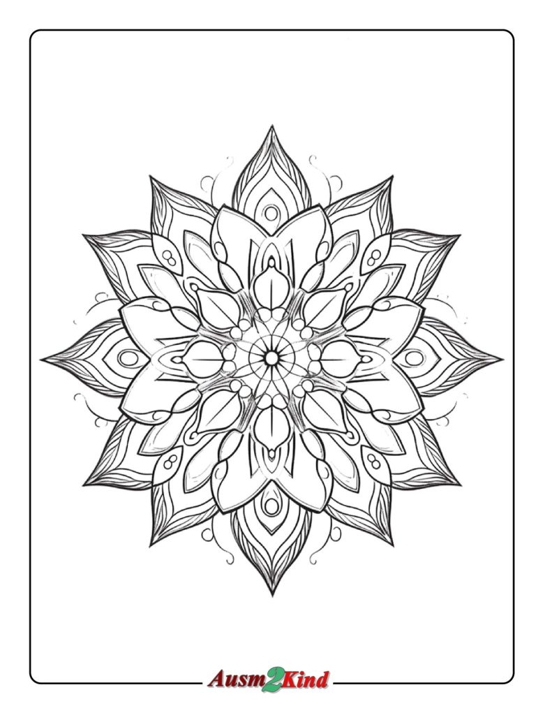 Mandalas zum Ausmalen