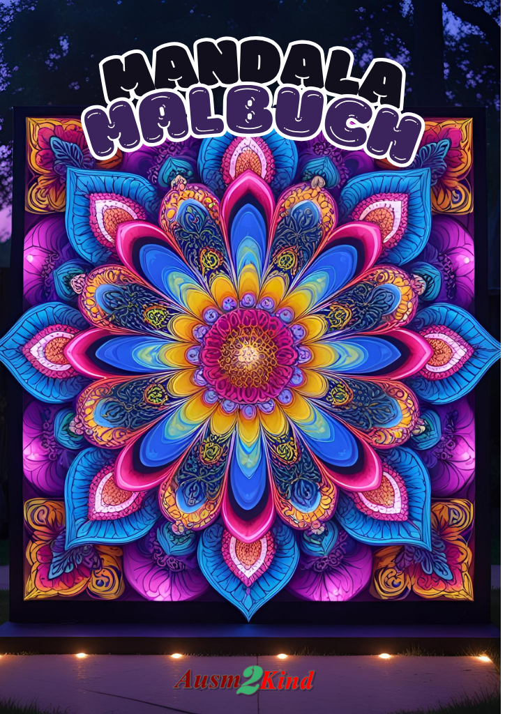mandala malbuch ausm2kind