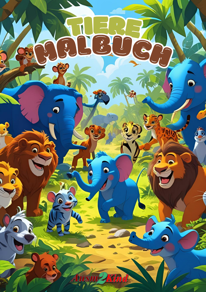 tiere malbuch ausm2kind