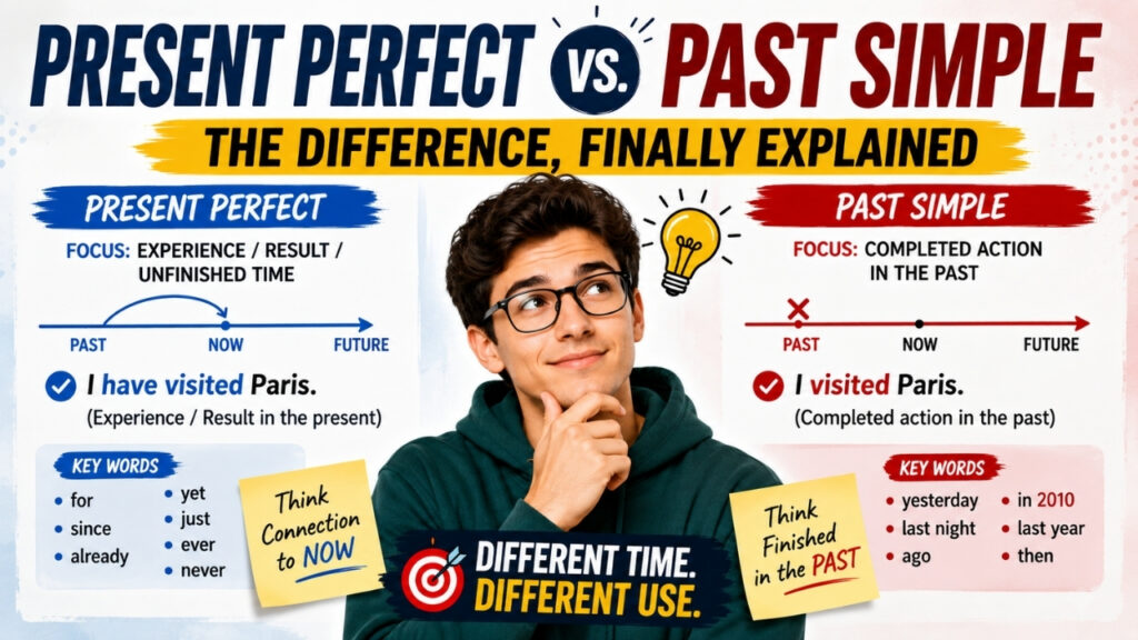 Present Perfect vs. Past Simple: The Difference, Finally Explained ...